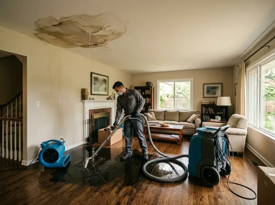 attic-pipe-burst-ceiling-drip-008 — frequently asked questions, Water Damage Restoration & Carpet Care in Vacaville, CA